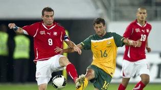 Das bisher einzige Duell zwischen der Schweiz und Australien vor 16 Jahren endete torlos. Daran konnte auch der Rekordtorschütze Alex Frei nichts ändern Das bisher einzige Duell zwischen der Schweiz und Australien vor 16 Jahren endete torlos. Daran konnte auch der Rekordtorschütze Alex Frei nichts ändern