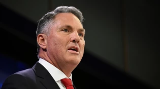 Der australische Verteidigungsminister Richard Marles spricht vor dem National Press Club. Foto: Lukas Coch/AAP/dpa Der australische Verteidigungsminister Richard Marles spricht vor dem National Press Club. Foto: Lukas Coch/AAP/dpa