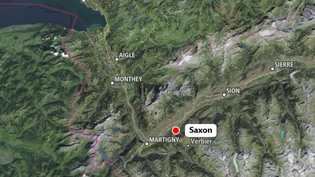 Der tödliche Unfall ereignete sich auf der Route de Fully in Richtung Saxon. Der tödliche Unfall ereignete sich auf der Route de Fully in Richtung Saxon.