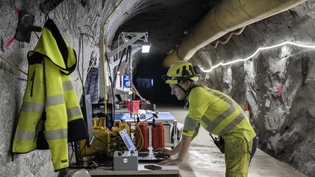 Im Bedrettolab, einem Forschungslabor der ETH Zürich im ehemaligen Bedretto-Baustollen des Furkatunnels, wurde für das Experiment ein 120 Meter langer neuer Seitentunnel gebaut. (Archivbild) Im Bedrettolab, einem Forschungslabor der ETH Zürich im ehemaligen Bedretto-Baustollen des Furkatunnels, wurde für das Experiment ein 120 Meter langer neuer Seitentunnel gebaut. (Archivbild)