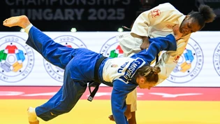 April Lynn Fohouo (in weiss) setzt zum Wurf an (Archivaufnahme) April Lynn Fohouo (in weiss) setzt zum Wurf an (Archivaufnahme)