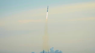 Bereits zum dritten Mal startete die leistungsstarke Schwerlastrakete "New Glenn" von Amazon-Gründer Jeff Bezos. (Archivbild) Bereits zum dritten Mal startete die leistungsstarke Schwerlastrakete "New Glenn" von Amazon-Gründer Jeff Bezos. (Archivbild)