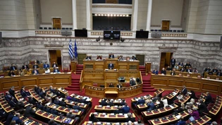 ARCHIV - Debatte im griechischen Parlament. Foto: Michael Varaklas/AP/dpa ARCHIV - Debatte im griechischen Parlament. Foto: Michael Varaklas/AP/dpa