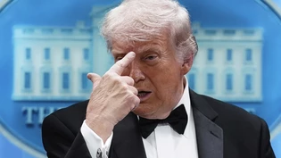 dpatopbilder - US-Präsident Donald Trump spricht nach dem Vorfall beim jährlichen White House Correspondents' Association Dinner. Foto: Jose Luis Magana/AP/dpa dpatopbilder - US-Präsident Donald Trump spricht nach dem Vorfall beim jährlichen White House Correspondents' Association Dinner. Foto: Jose Luis Magana/AP/dpa