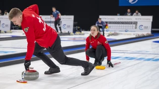 Stefanie Berset und Philipp Hösli sind an der Heim-WM weiter im Rennen um die Playoff-Plätze Stefanie Berset und Philipp Hösli sind an der Heim-WM weiter im Rennen um die Playoff-Plätze