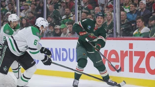 Für Lian Bichsel (links mit der Nummer 6) und die Dallas Stars sind die Playoffs nach der ersten Runde beendet Für Lian Bichsel (links mit der Nummer 6) und die Dallas Stars sind die Playoffs nach der ersten Runde beendet