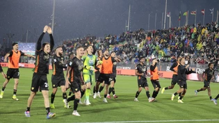Vor einem Jahr stieg Venedig aus der Serie A ab - nun kann der Klub über den Aufstieg jubeln Vor einem Jahr stieg Venedig aus der Serie A ab - nun kann der Klub über den Aufstieg jubeln